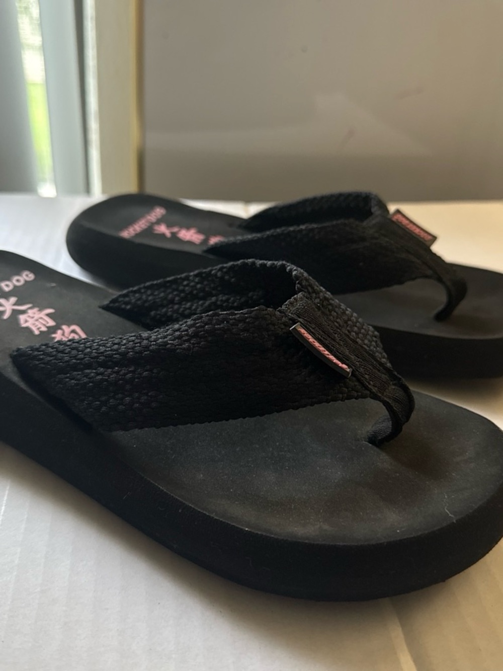 Rocket Dog Chunky Flip Flops Y2K size 7